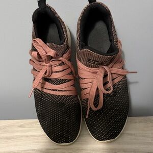 BOBS from Skechers Black and Pink Sneakers